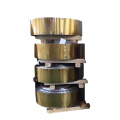 Hojas de hojalata de alta resistencia de grado alimenticio Fabricación de la bobina de hojalata lacada dorada para latas de alimentos